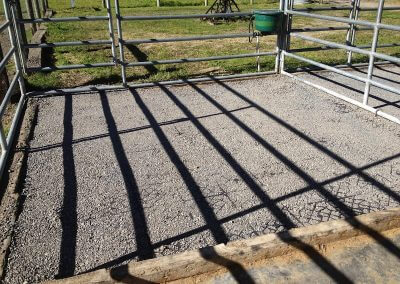 Eco GreenGrid Horse paddock use for mud control